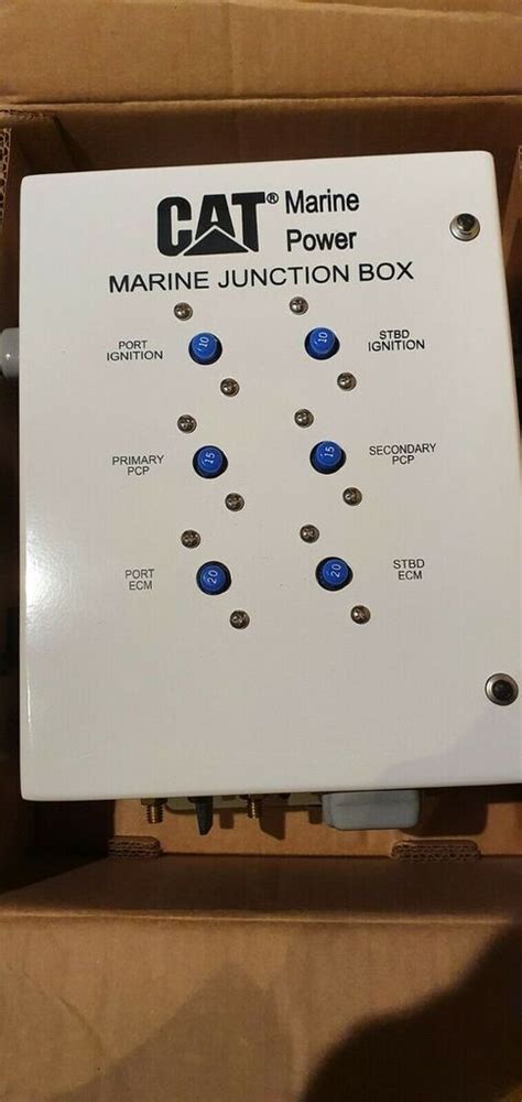 caterpillar marine junction box|391.